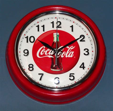 Opens in a new window or tab. . Coca cola wall clock